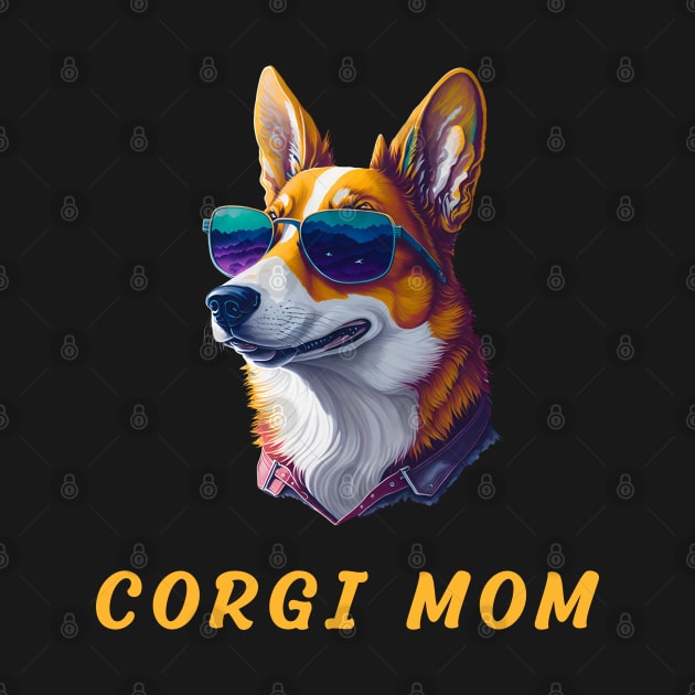 corgi mom by vaporgraphic