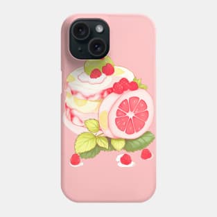 Raspberry cake Phone Case