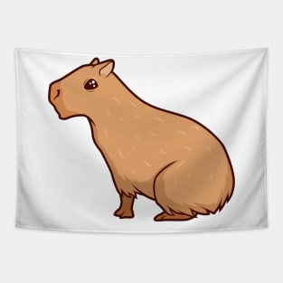 Kawaii capybara Tapestry