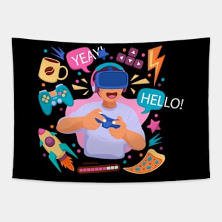 Game Streamer Concept Tapestry