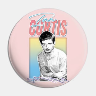 Ian Curtis // Aesthetic Style Design Pin