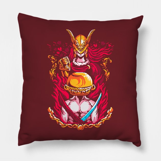 The Solo King Pillow by Astrawitch Art