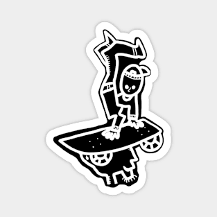 Skate Face Breakdance Magnet