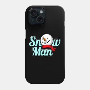 The SnowMan Costume For Christmas Phone Case