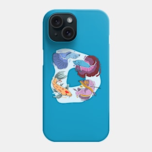 decorative fish Phone Case