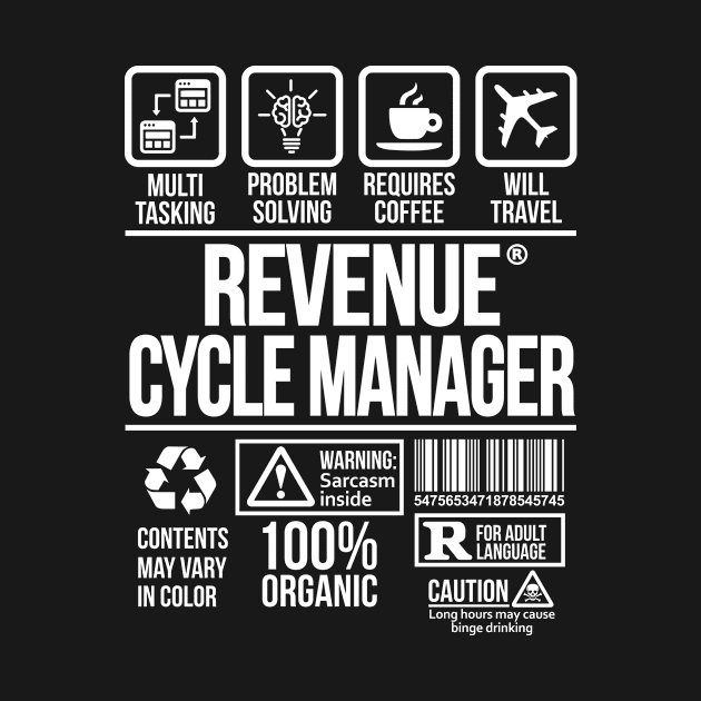 Revenue cycle manager T-shirt | Job Profession | #DW by DynamiteWear