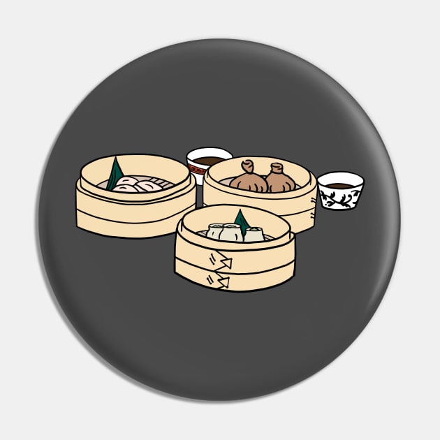 Dim Sum Pin by Das Brooklyn