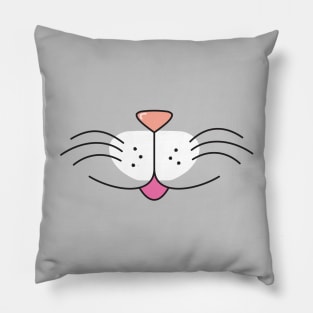 Kitty Cat Face Pillow