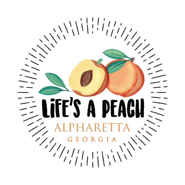Life's a Peach Alpharetta, Georgia by Gestalt Imagery