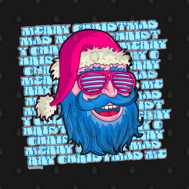 Funky Santa wishes you a Merry Christmas! by Tamnoonog