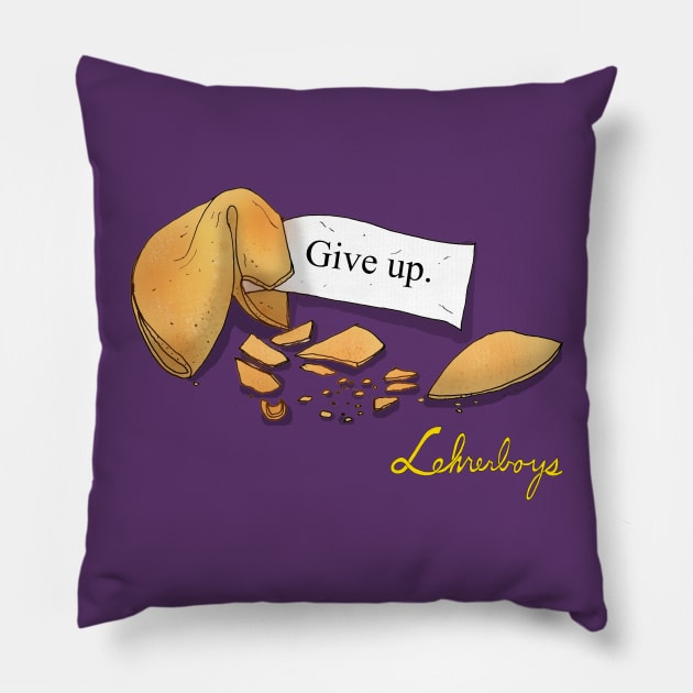 Fortune Cookie Pillow by lehrerboys