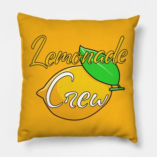 Lemonade Crew Pillow