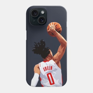 Jalen Green Back Dunk Qiangy Phone Case