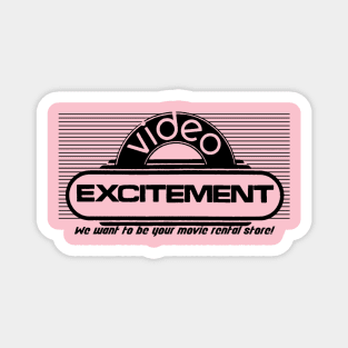 Video Excitement - Limited Rental Store Collection Magnet