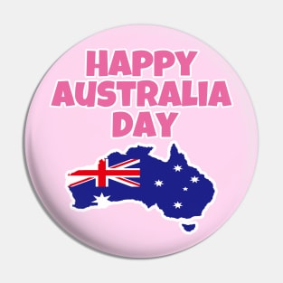 Australia Day - Happy Australia Day Pin