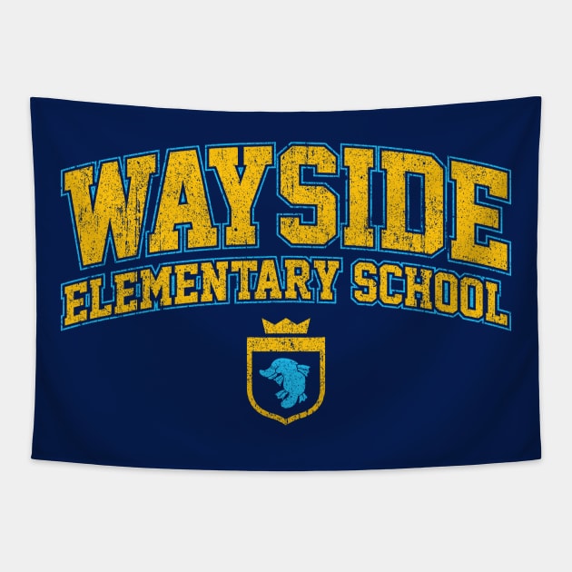 Wayside School Tapestry by huckblade