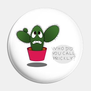 Prickly Cactus Pin