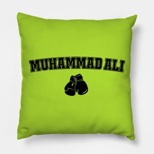 Muhammad Ali Boxing Tshirt Pillow