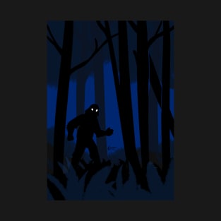 There's something in the woods - Bigfoot T-Shirt