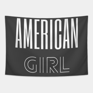 American girl Tapestry