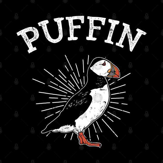 Puffin Bird by Shirtbubble