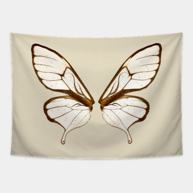 Butterfly wings Tapestry by Sticker deck