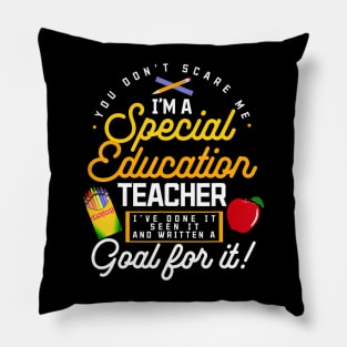 Im A Special Education Teacher Teach Sen Sped Educator Pillow