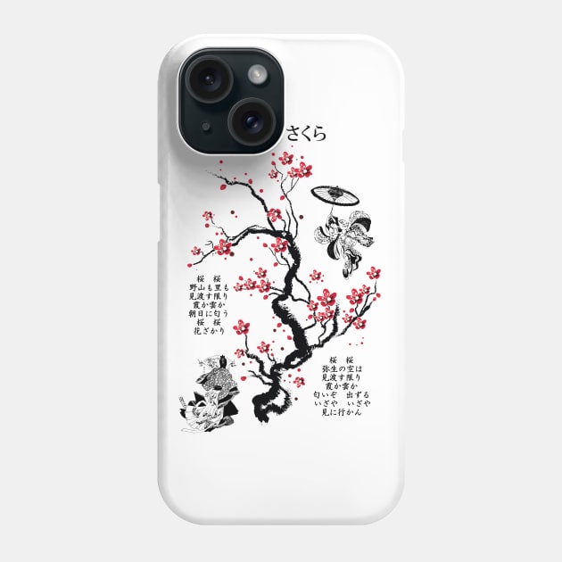 Sakura Sakura Phone Case by juyodesign