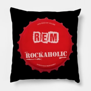 r.e.m ll rockaholic Pillow