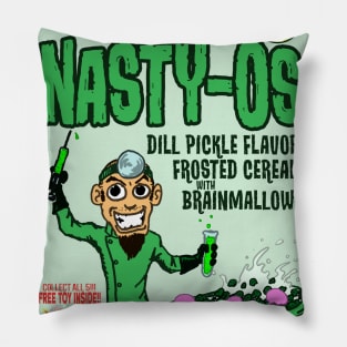 Nasty-Os Without Your Head Monster Cereal Pillow