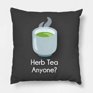 Herb Tea Anyone? Pillow