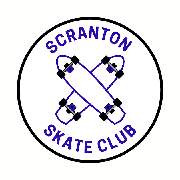 Vintage Scranton Skate Club by fearcity