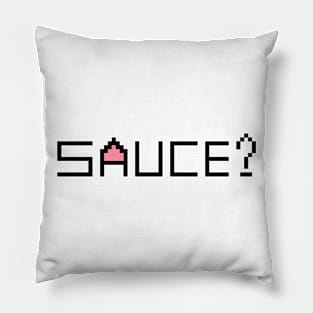 S A U C E ? Pillow