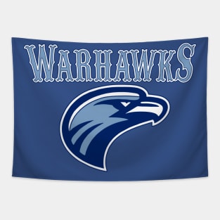 Warhawks Sports Logo Tapestry