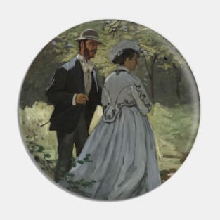 Bazille and Camille by Claude Monet, 1865 Pin