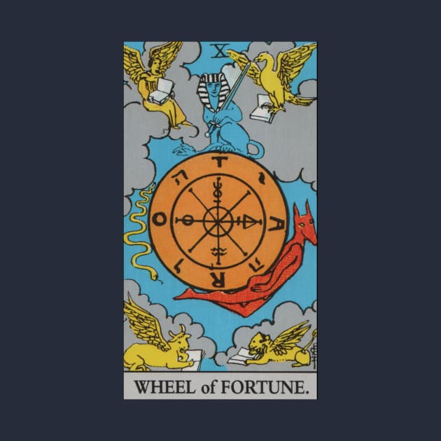 The Wheel of Fortune Tarot Card by Star Scrunch