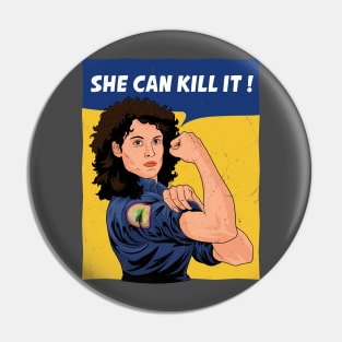 Ripley the riveter Pin