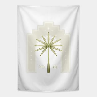 Lone Palm Tree Tapestry