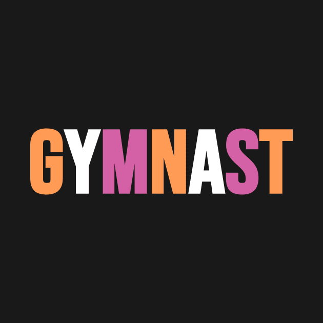 GYMNAST (Light lesbian flag colors) by Half In Half Out Podcast