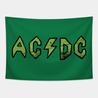 Butt-Head AC/DC Distressed -  Green Tapestry