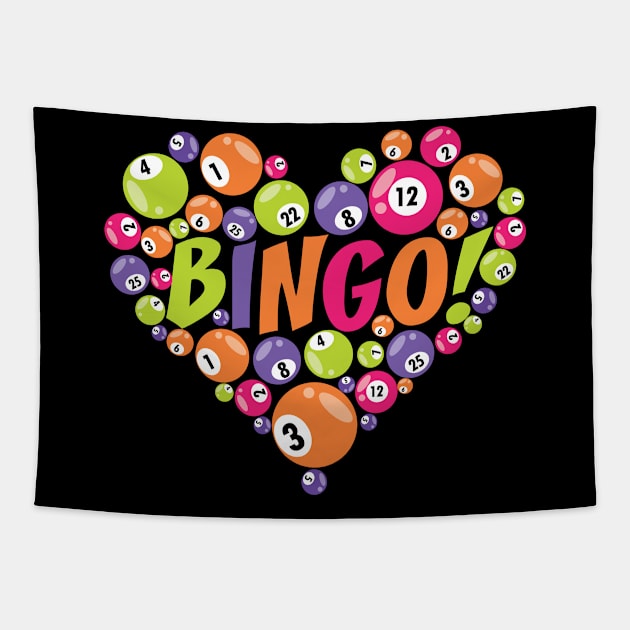 Love Playing Bingo Tapestry by AngelBeez29