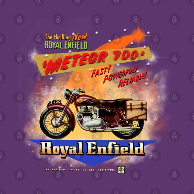 Royal Enfield Meteor 700 by MotorManiac by MotorManiac