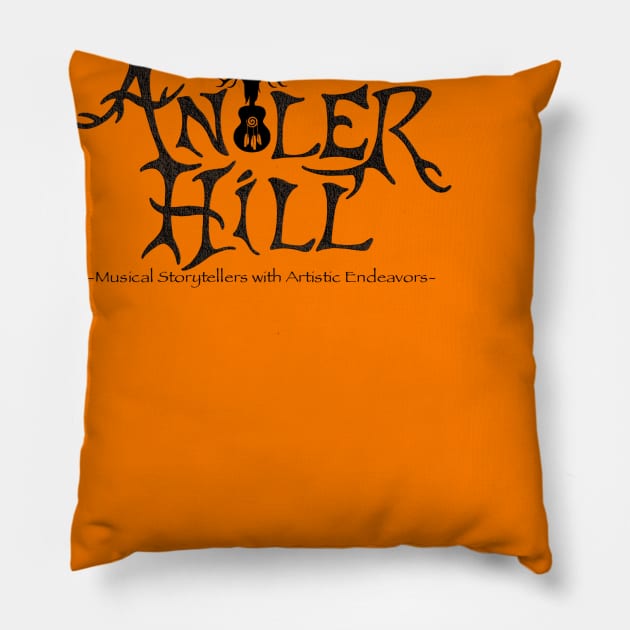 Antler Hill Name Logo Pillow by AntlerHillArts