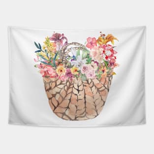 Flower basket Tapestry