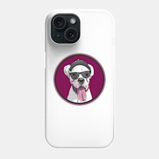 Cool White Boxer! Especially for Boxer dog owners! Phone Case