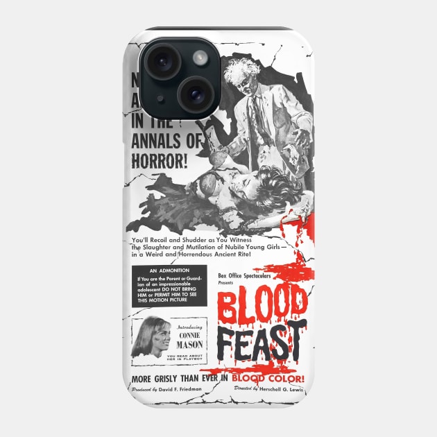 Blood Feast Phone Case by Asanisimasa