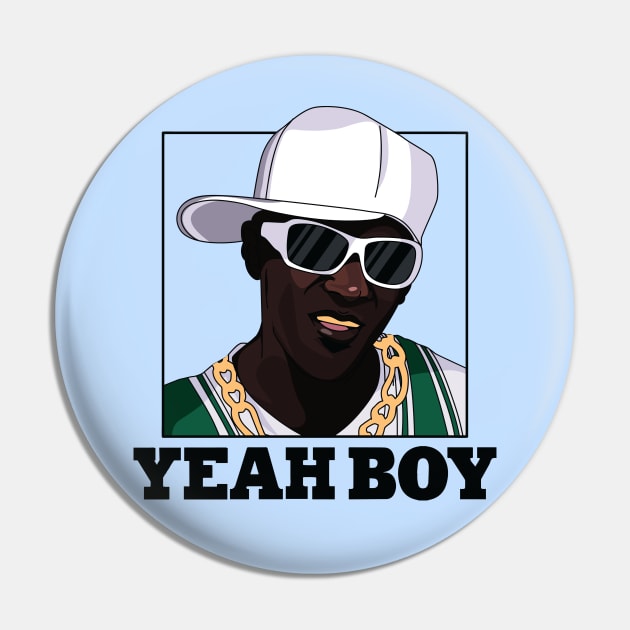 Yeah Boy Falvor Flav Pin by portraiteam