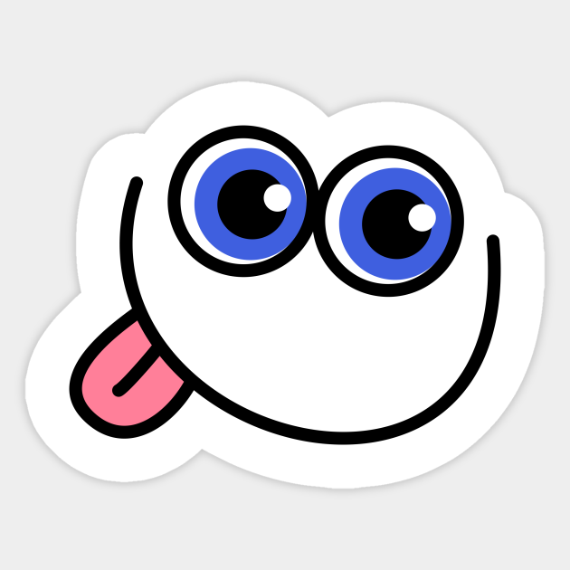 Download Funny Faces Cute Cartoon Expression Funny Faces Cute Cartoon Sticker Teepublic Au