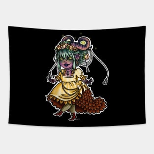 Pink Demon Tapestry