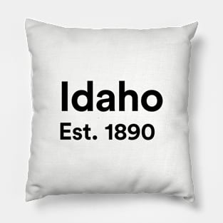 Idaho - Est. 1890 Pillow